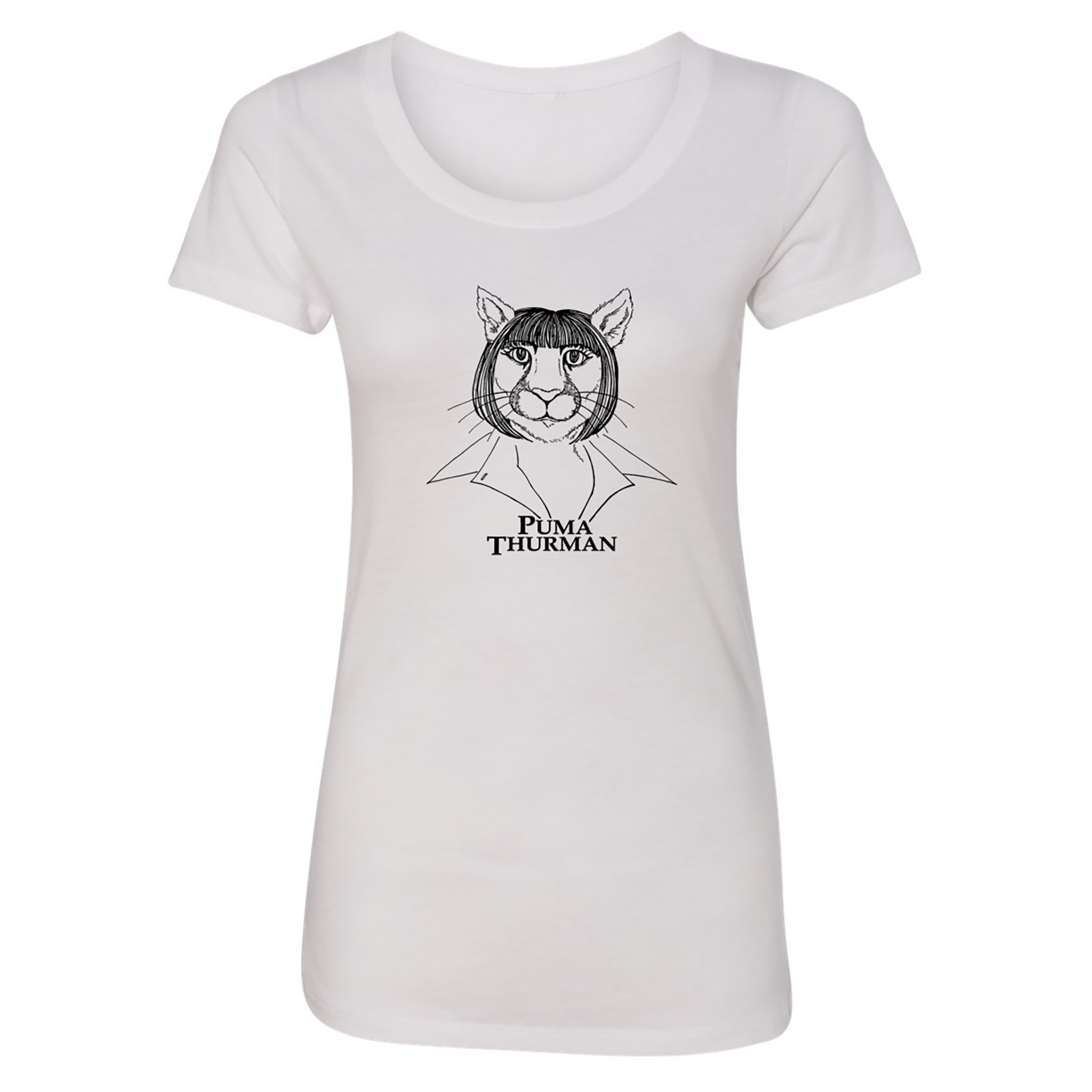 Custom Puma Thurman Woman s T Shirt Large