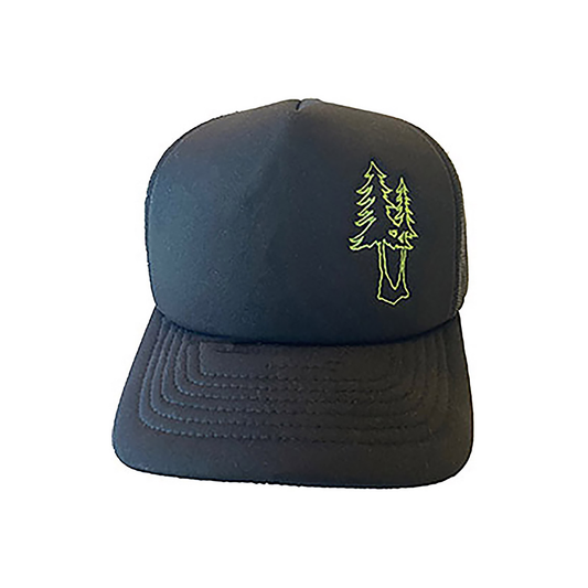 "Two Trees"  Embroidered Trucker Hat