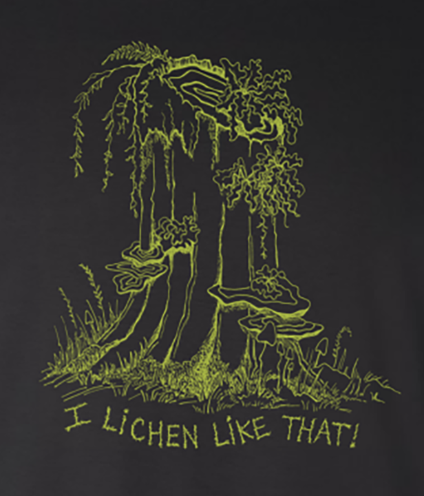 “I Lichen Like That!” Unisex T-Shirt